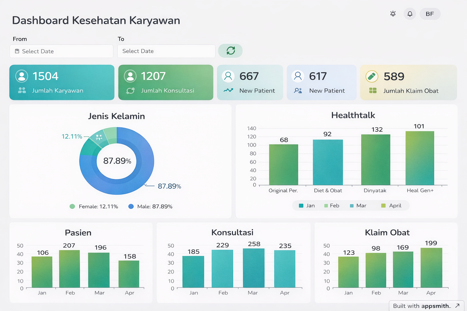 Dashboard Preview